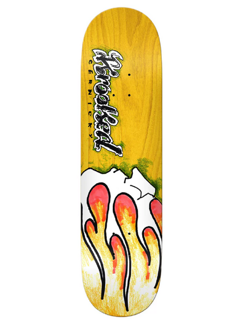 Krooked Cernicky Gastown Deck Yellow 8.62 14.75wb