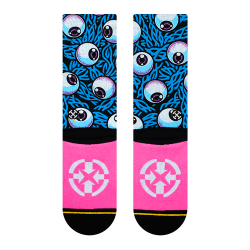 Merge4 Jimbo Eye Socks Blue L (7-12)
