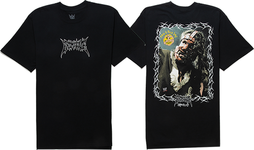PRIMITIVE WWE MANKIND SS TSHIRT MEDIUM BLACK