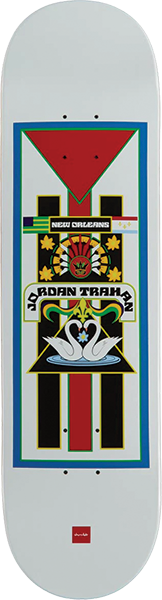CHOCOLATE TRAHAN TRAJINERAS SKATEBOARD DECK-8.25