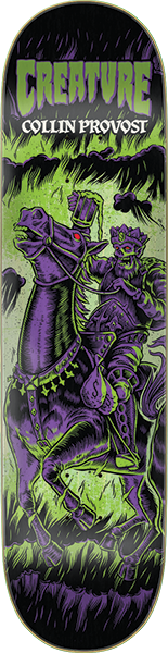 CREATURE PROVOST HORSEMAN SKATEBOARD DECK-8x31.8 vx