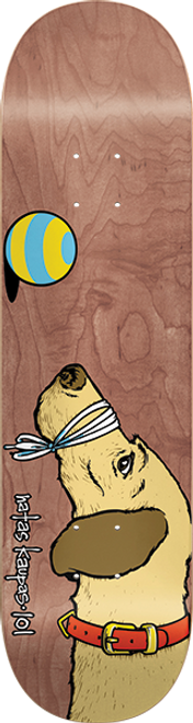 101 NATAS DOG SKATEBOARD DECK-8.25 BROWN ht