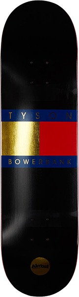 ALMOST BOWERBANK LUXURY SKATEBOARD DECK 8.25 super sap r7