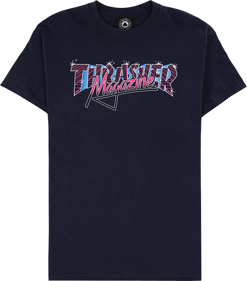 THRASHER VICE LOGO SS TSHIRT XLARGE NAVY