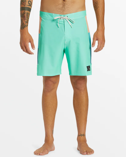 Quiksilver Original Arch Panel 18inch Boardshorts Mint