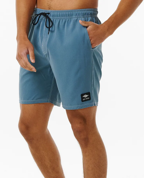Rip Curl FadeOut Volley Shorts Mens Blue Stone