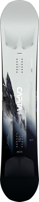 Capita Mega Mercury Snowboard 2025 Grey Black 157 DEMO