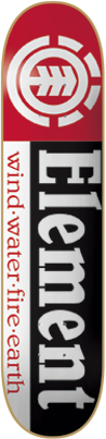 ELEMENT SECTION SKATEBOARD DECK-7.75 thriftwood