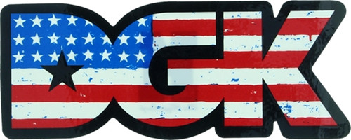 DGK AMERICAN NIGHTMARE STICKER single