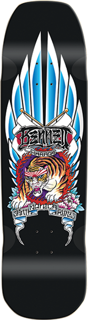 SMA HARADA TIGER LTD SKATEBOARD DECK-9X33 BLACK DIP