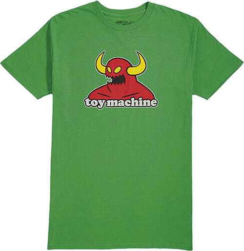 TOY MACHINE MONSTER YTH SS S-KELLY GREEN