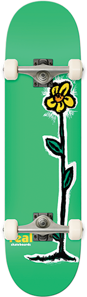 REAL REGROWTH MD SKATEBOARD COMPLETE 8.0 GRN