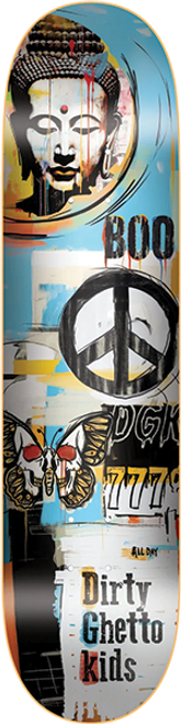 DGK JOHNSON PIECE OF MIND SKATEBOARD DECK-8.25