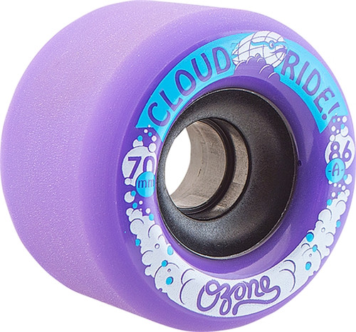 CLOUD RIDE! OZONE 70mm 86a PURPLE Skateboard Wheels