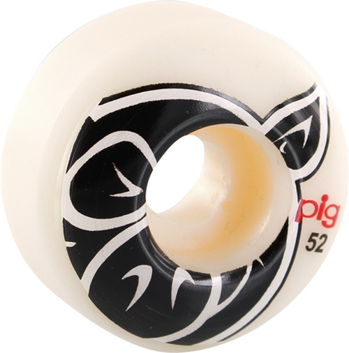 PIG HEAD NATURAL 52mm Skateboard Wheels