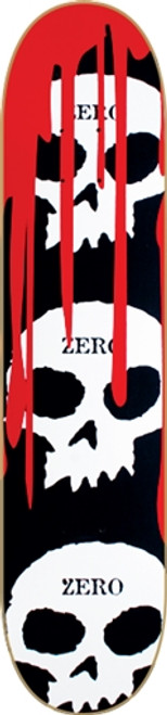 ZERO 3 SKULL BLOOD CULT BLK Skateboard Deck-7.75