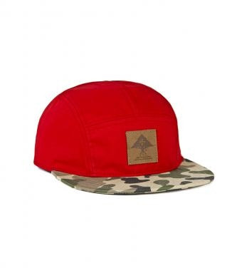 LRG Panda Camo Hat Red
