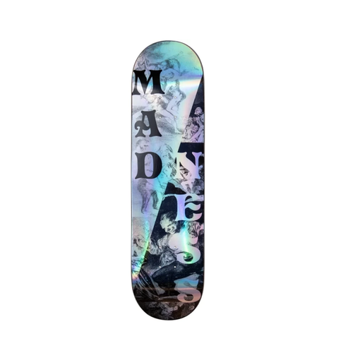 Madness Split Overlap Skateboard Deck Holographic 8.0