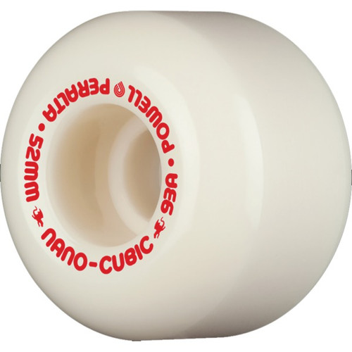Powell Dragon Nano Cubic Wheels Set White Red 56/37/93a