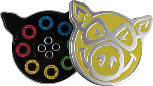 PIG NEON ABEC-5 BEARINGS SET