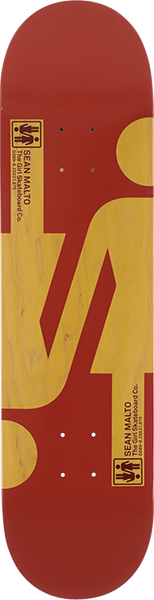 Girl Skateboards Sean Malto Twin Tip Domino Deck - 8.25" Symmetrical Skateboard