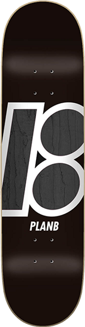 PLAN B STAINED SKATE DECK-8.0 ASSORTED