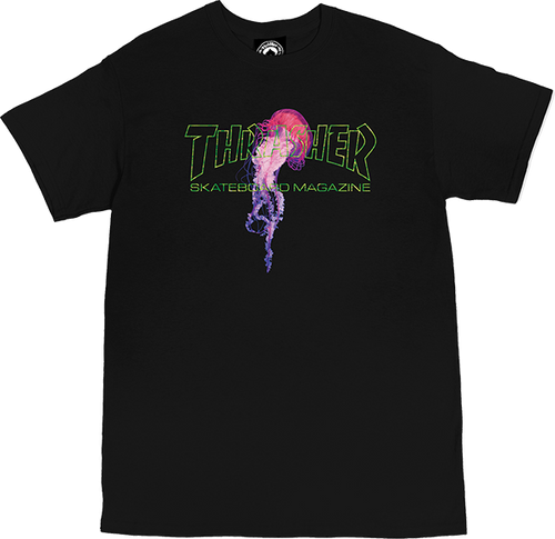 THRASHER ATLANTIC DRIFT SS TSHIRT SMALL BLACK