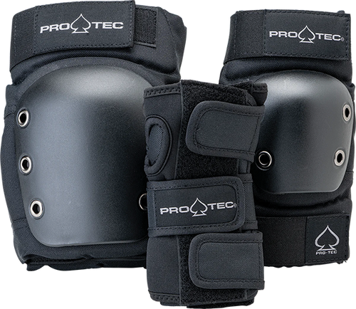 PROTEC ADULT 3 PACK OPEN BACK LARGE BLACK