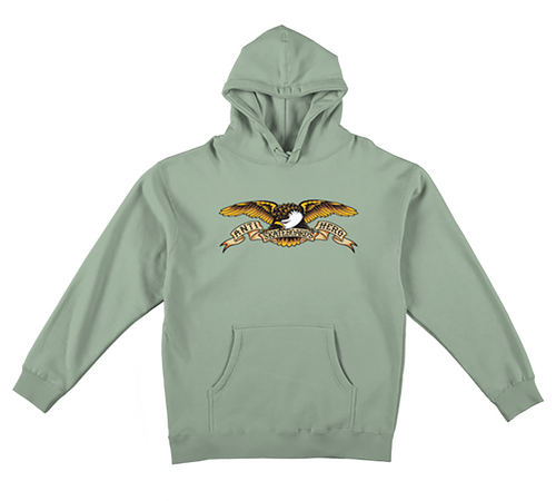 ANTI HERO EAGLE CREWNECK HOODIE LARGE DUSTY SAGE
