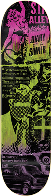 ZERO EDWARDS VERSUS SKATEBOARD DECK-8.5