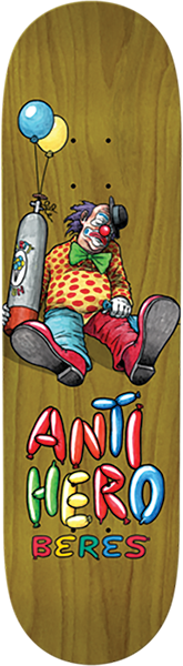 ANTI HERO BERES BOZOS SKATEBOARD DECK 8.25