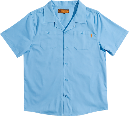 ANTI HERO HECHO POR SKATE WORK SS TSHIRT SMALL BLU