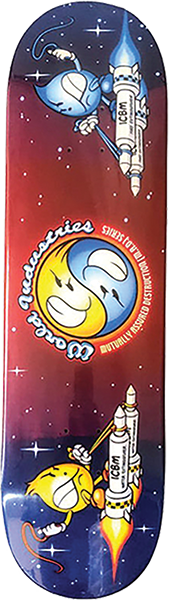 WORLD INDUSTRIES BATTLE SKATEBOARD DECK-7.75