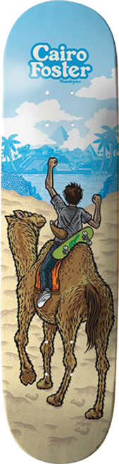 THANK YOU FOSTER MIRAGE GUEST SKATEBOARD DECK-8.25