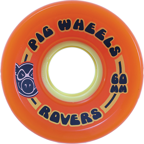 PIG ROVER 60MM 85A ORANGE WHEELS SET