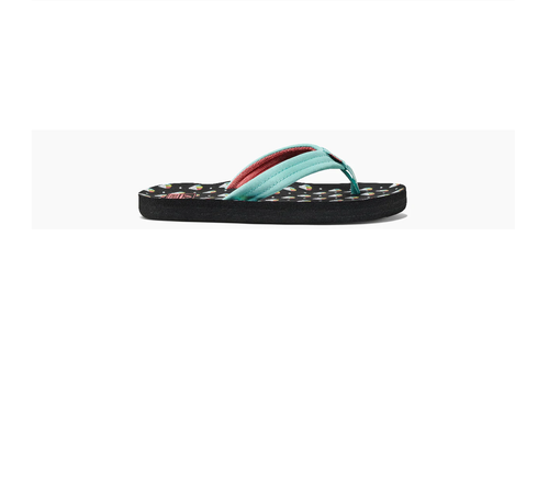 Reef Ahi Snow Cone Sandals Kids Mint Pink