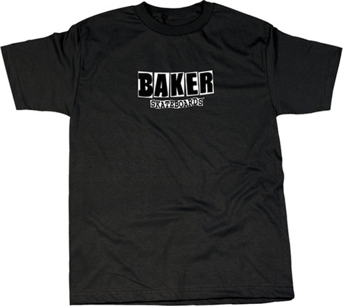 BAKER BRAND LOGO SS Tshirt L-BLACK