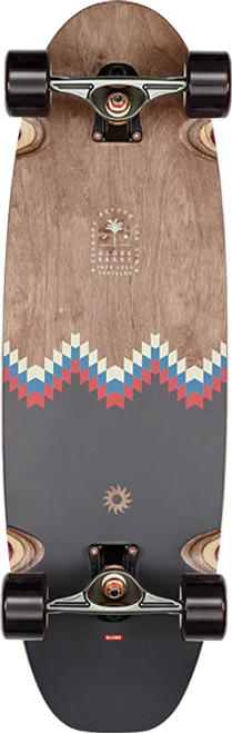 GLOBE COASTER CRUISER SKATEBOARD COMPLETE 9.6X31.25 MIRAGE