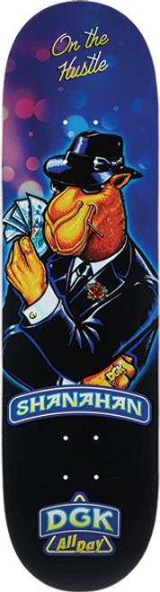 DGK SHANAHAN SMOOTH SKATEBOARD DECK-8.38