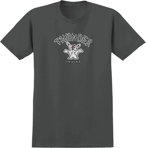 THUNDER TO PIECES SS TSHIRT LARGE CHARCOAL