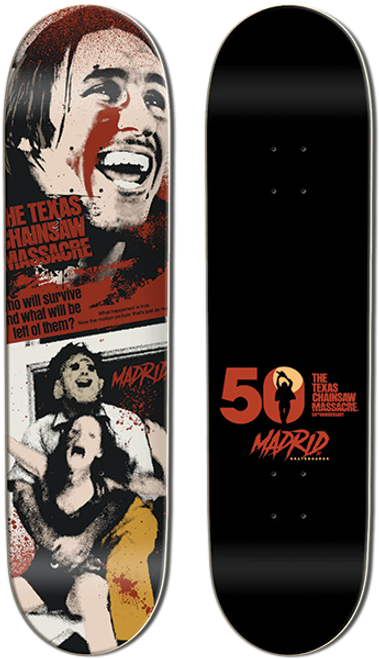 MADRID TCM HITCHER/STREET SKATEBOARD DECK-8.25X32.5