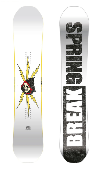 Spring Break Resort Twin 2025 Snowboard White 152