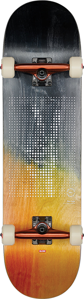 GLOBE G2 DOT GAIN SKATEBOARD COMPLETE-8.5 PEACE