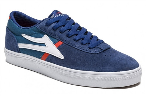 Lakai Vincent Skate Shoes Navy Suede