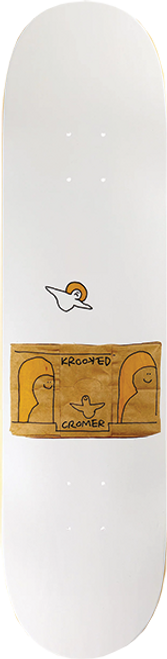 KROOKED CROMER GROCERY SMILE SKATEBOARD DECK-8.06