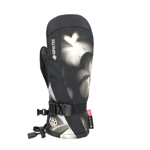 686 Gore Linear Mitts Womens Ghost Floral