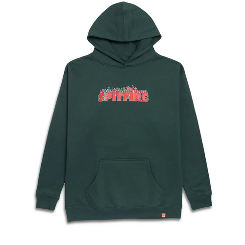Spitfire DemonSeed Youth Hoodie Olive Red