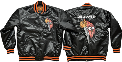 HEROIN SHELLOWEEN JACKET XLARGE-BLACK