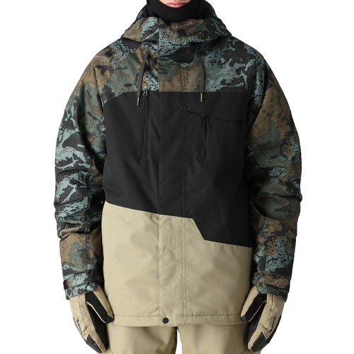 686 Geo Insulated Jacket Mens Cypress Green Hemisphere