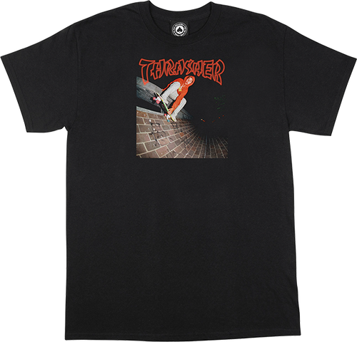 THRASHER CHINA BANKS SS TSHIRT SMALL BLACK